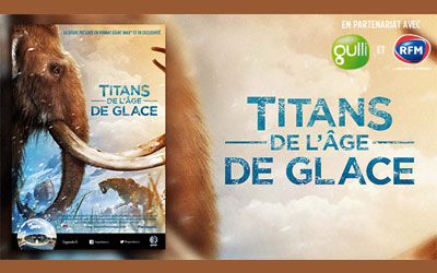 Places de cinéma pour le film Les titans de l'âge de glace