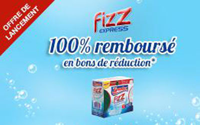 Fizz express Spontex Remboursé