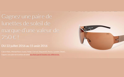 Paire de lunettes de soleil au choix