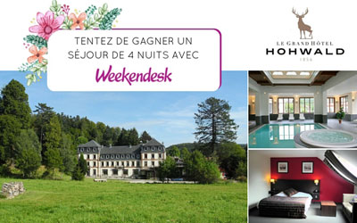 Séjour pour 2 au Grand Hôtel du Hohwald