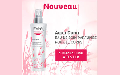 Test produit, Aqua Duna de Eclaé