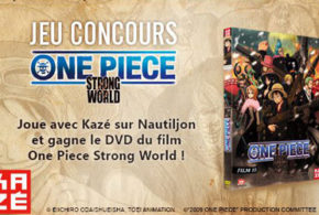 DVD du film d'animation One Piece Strong World