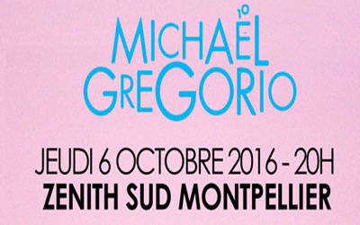 Invitations pour le spectacle de Michaël Gregorio