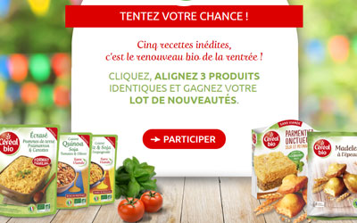 Concours gagnez des produits de la marque Céréal