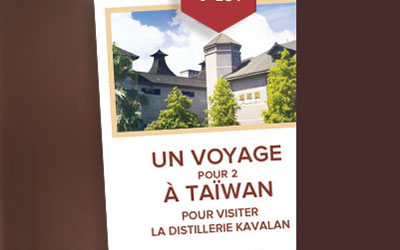 Voyage pour 2 personnes à Taiwan