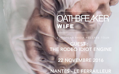 Concours gagnez des invitations pour le concert d'Oathbreaker