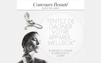 Concours gagnez un appareil de beauté Wellbox Original