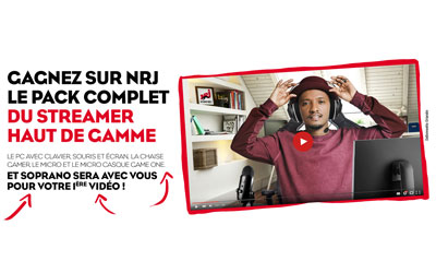 Concours gagnez un pack complet du Streamer haut de gamme