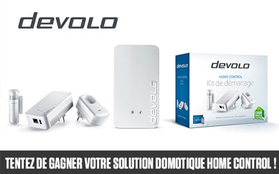 Concours gagnez un starter Kit devolo Home Control