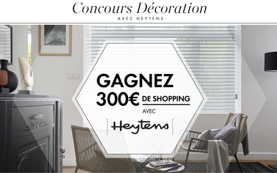 Concours gagnez 1 bon d'achat Heytens de 300 euros