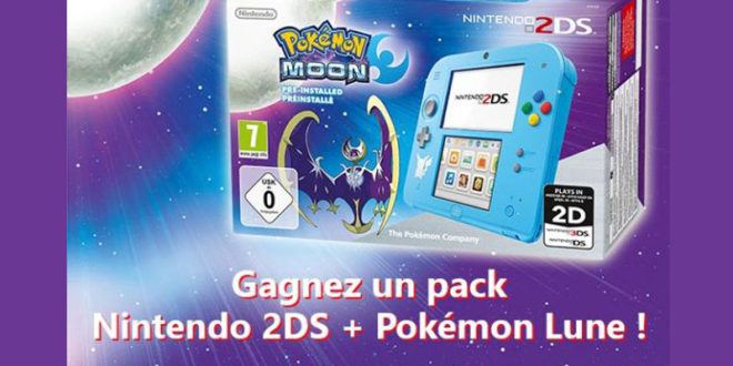 Concours gagnez 1 console de jeux 2DS