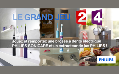 Concours gagnez 1 extracteur de jus Philips