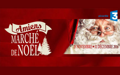 Concours gagnez 20 lots de 2 goûters au Marché de Noël d'Amiens