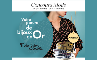 Concours gagnez 30 parures de bijoux