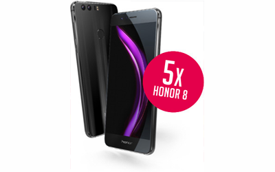 Concours gagnez 5 smartphones Honor