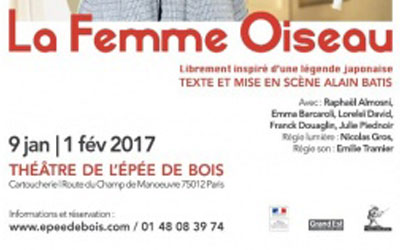 Concours gagnez des invitations pour la pièce La Femme Oiseau