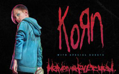 Concours gagnez des invitations pour le concert de Korn