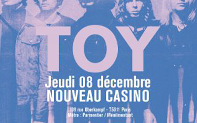 Concours gagnez des invitations pour le concert de Toy