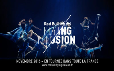 Concours gagnez des invitations pour le spectacle Red Bull Flying Illusion