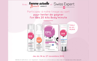 Concours gagnez des produits Body'minute