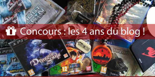 Concours gagnez plusieurs jeux vidéos et des goodies