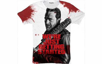 Concours gagnez un t-shirt The Walking Dead Negan