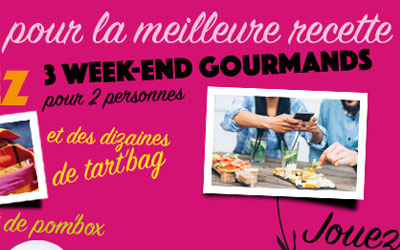 Concours gagnez un week-end gourmand pour 2 personnes