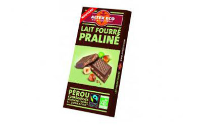 Test produit, Chocolat au lait fourré