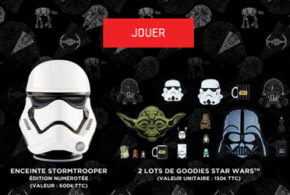 Concours gagnez 1 enceinte Stormtrooper Star Wars