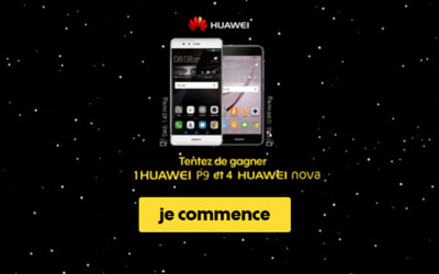 Concours gagnez 5 smartphones Huawei