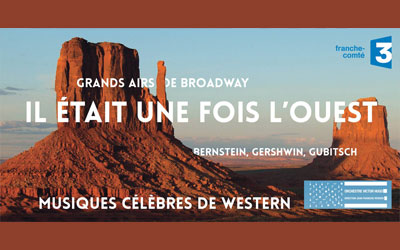 Concours gagnez des invitations pour le concert Il était une fois l'Ouest