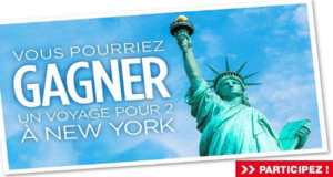 Concours gagnez 1 voyage pour 2 à New York