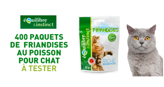 Test produit, Friandises poisson pour chat