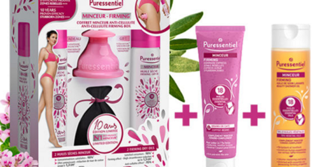 20 lots de 3 produits de soins Puressentiel Minceur