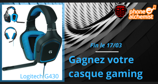 Casque audio gaming Logitech