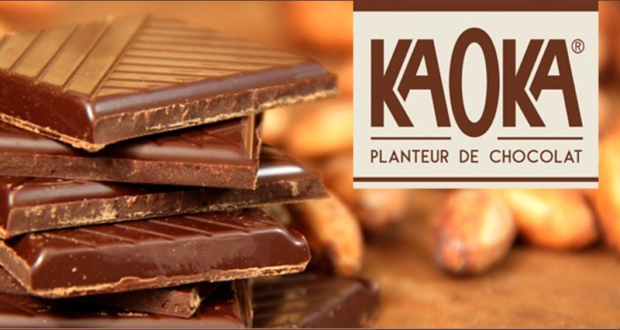 Des lots de 2 tablettes de chocolat Kaoka