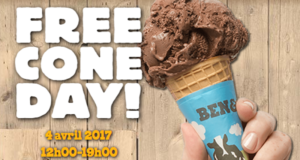 Distribution gratuites de glaces Ben & Jerry