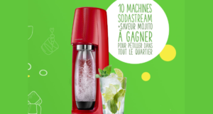 10 machines à soda Sodastream