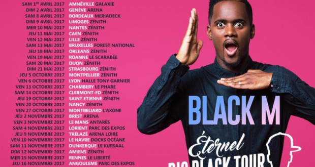 Invitations pour le concert de Black'M