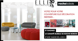 Canapé Roche Bobois de 4000 euros