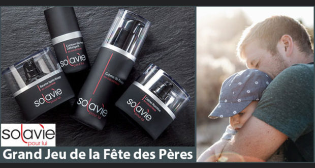 15 gammes de 4 produits de soins homme Solavie