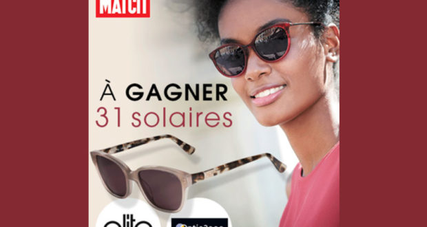 31 paires de lunettes de soleil Elite