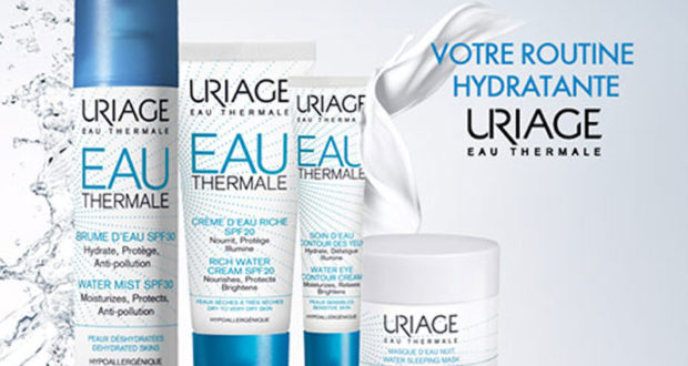 70 lots de 4 produits de soins Uriage