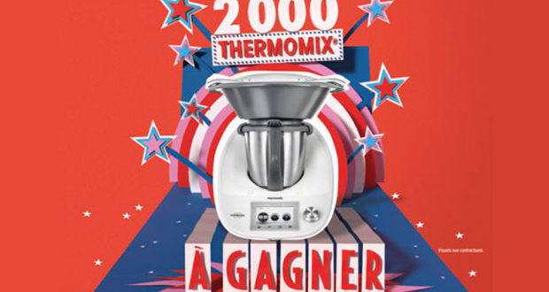 2000 robots Thermomix (valeur unitaire 1169 euros)