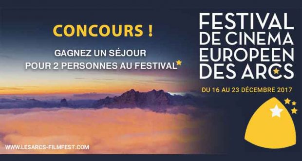 Séjour pour 2 aux Arcs pendant le festival de cinéma européen