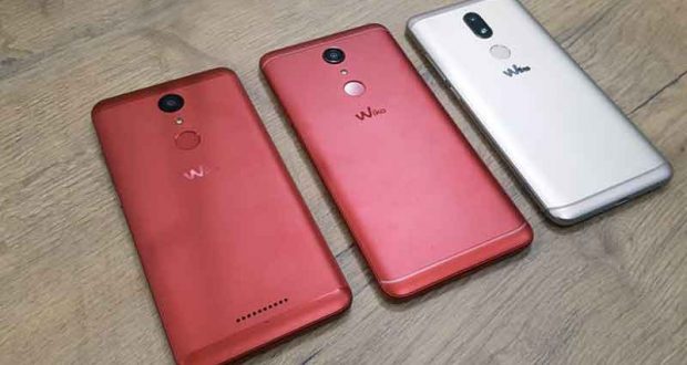 3 smartphones Wiko View