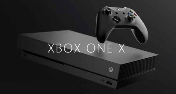 Console de jeux Xbox One X (valeur 499 euros)