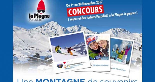 Séjour pour 4 personnes à la Plagne avec forfaits de ski