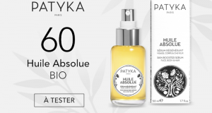 60 Huile Absolue Bio de Patyka à tester gratuitement