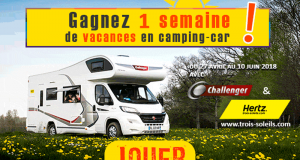 Gagnez une semaine de vacances en camping-car